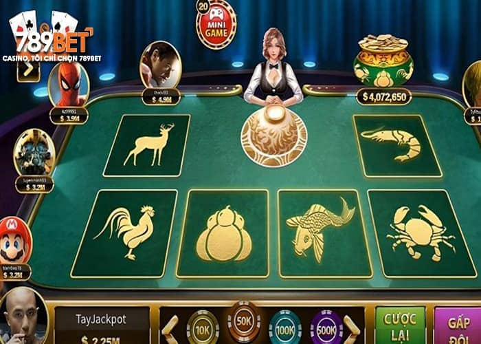 789BET cung cấp game bài Bầu Cua trực tuyến uy tín